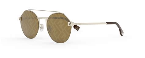 Fendi Sky FE40060U Round Sunglasses 